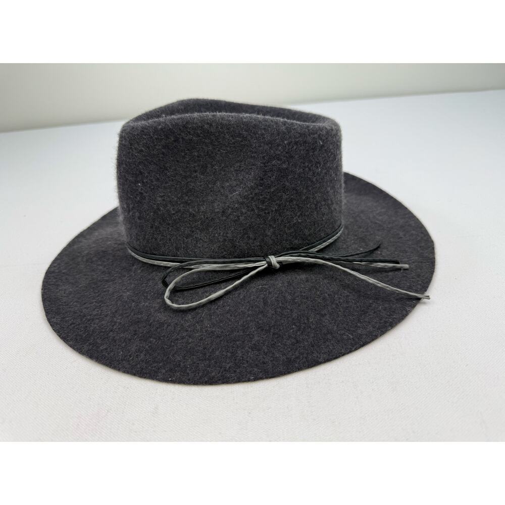 Michael Stars Gray 100%‎ Wool Wide Brim Hat One Size Festival Country Western